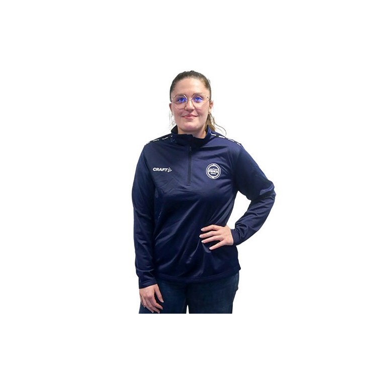 1/4 ZIP FEMME